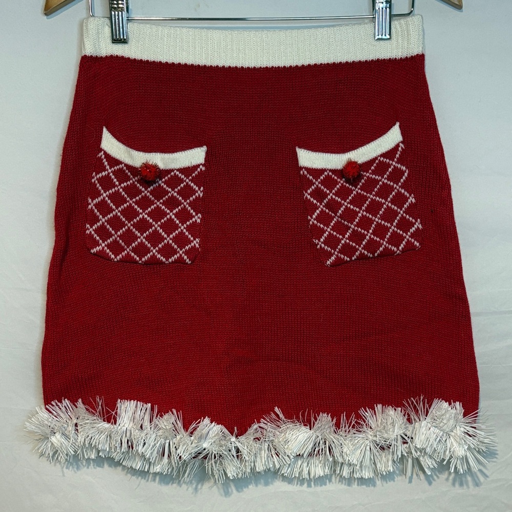 NWOT No Boundaries Women’s Juniors Christmas Skirt Size M